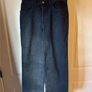 Universal Threads Black Sparkly Jeans